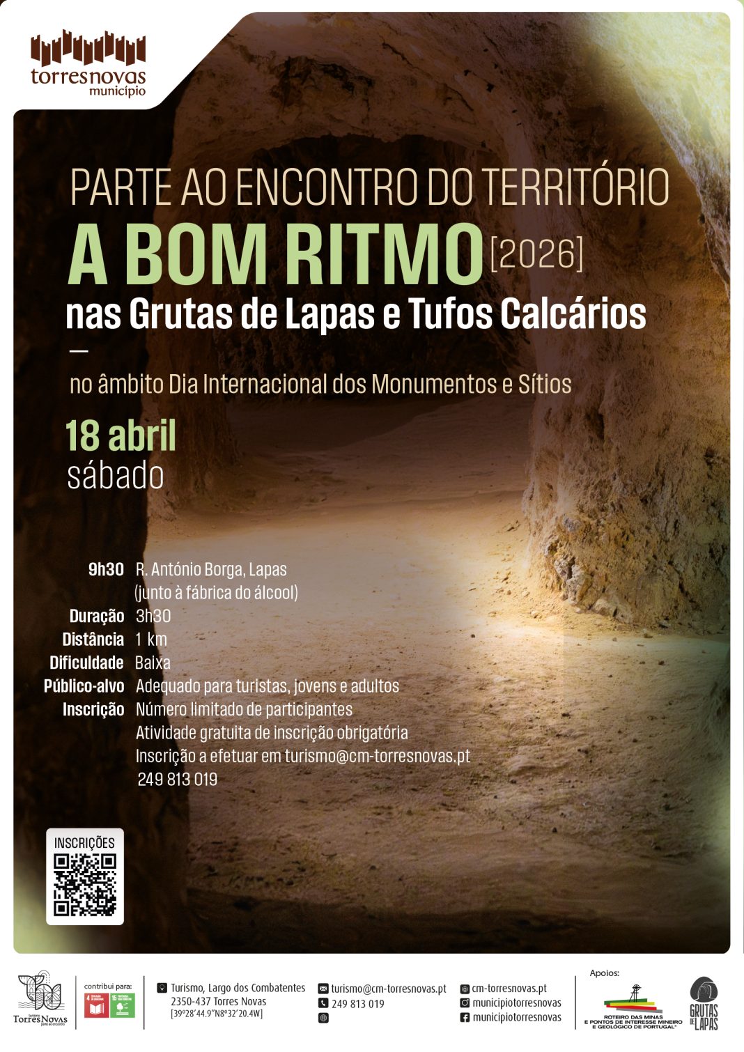 À descoberta das Grutas de Lapas e Tufos Calcários no concelho de Torres Novas À descoberta das Grutas de Lapas e Tufos Calcários no concelho de Torres Novas