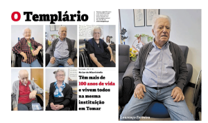 Faleceu Lourenço Ferreira, um dos idosos com mais de 100 anos, que vivia no Lar da Misericórdia de Tomar