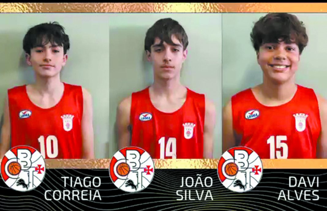 Três jovens atletas do Basket Club de Tomar convocados para a seleção distrital