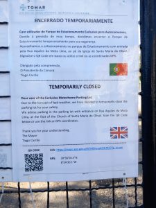 Tomar: Parque de Autocaravanas que futuro?