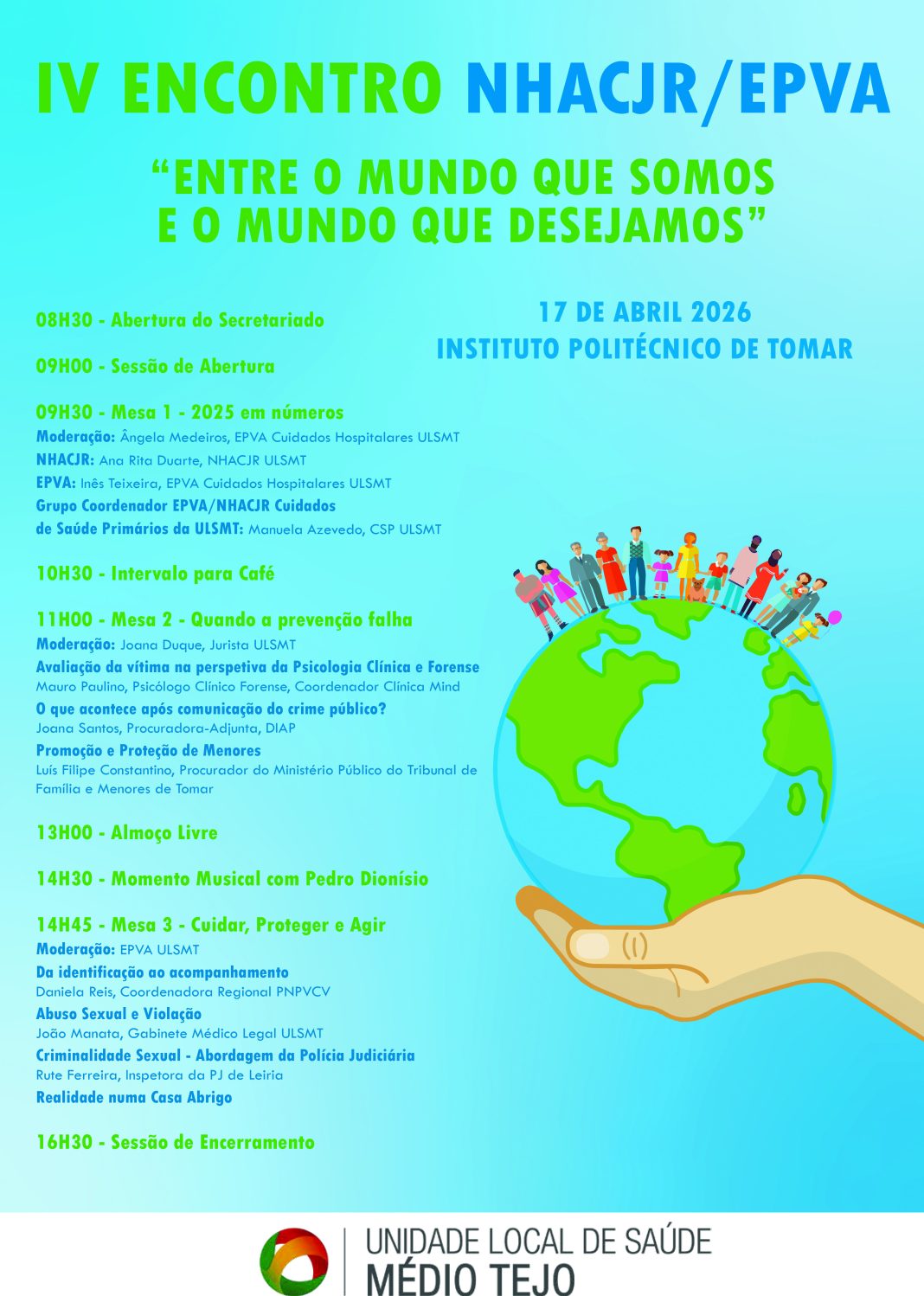 IV Encontro do Núcleo Hospitalar de Apoio à Criança e Jovem em Risco realiza-se em Tomar IV Encontro do Núcleo Hospitalar de Apoio à Criança e Jovem em Risco realiza-se em Tomar