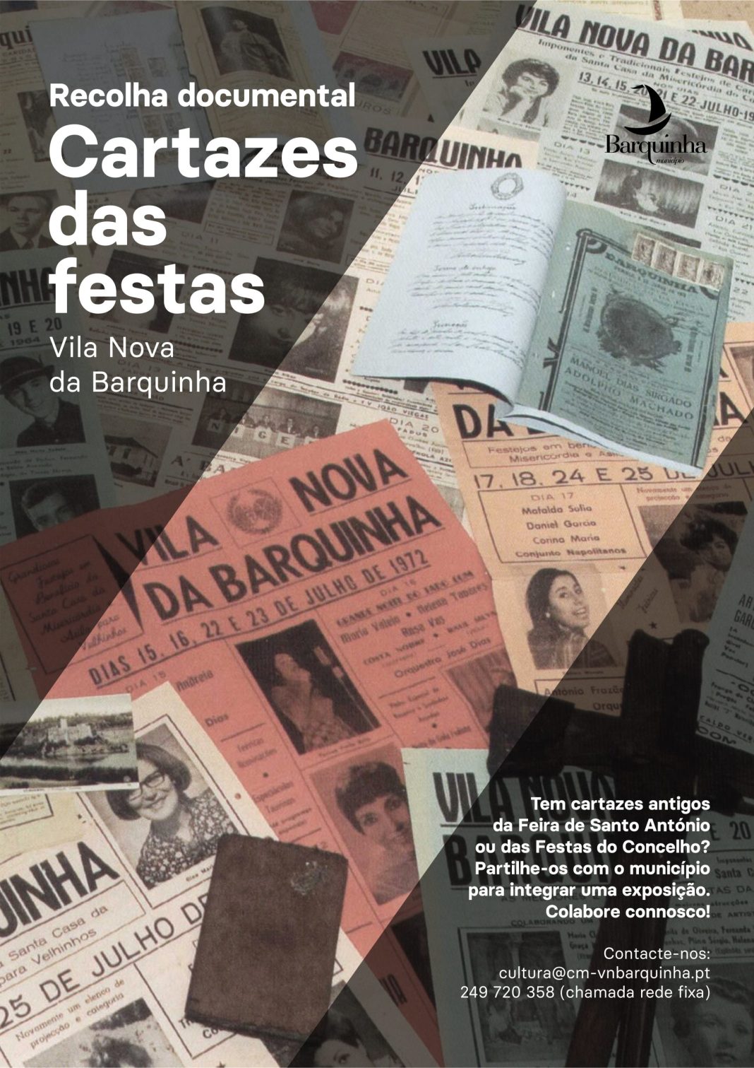 Memórias das Festas do Concelho: Município promove recolha de cartazes