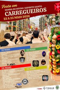 Carregueiros: 33 tabuleiros grandes e seis pequenos integram o cortejo do Divino Espírito Santo