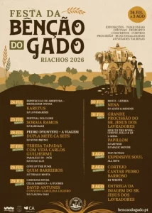 Festa dos Tabuleiros está para Tomar como a Benção do Gado está para Riachos