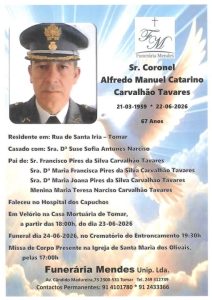 Deputado Municipal Francisco Tavares está de luto