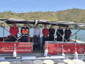 Barco de prevenção e socorro aquático já chegou à albufeira do Castelo do Bode