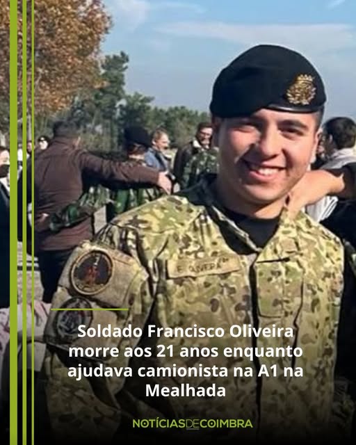 Um dos militares vítima de atropelamento na A1 era natural de Torres Novas Um dos militares vítima de atropelamento na A1 era natural de Torres Novas