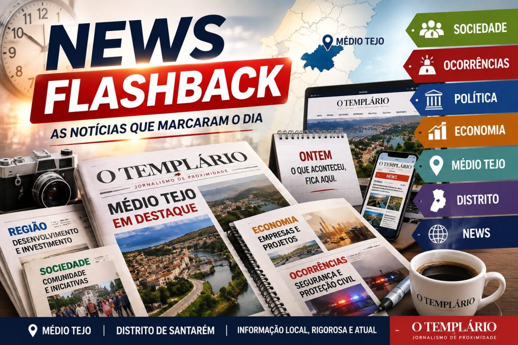 NEWS FLASHBACK: As notícias que marcaram o dia NEWS FLASHBACK: As notícias que marcaram o dia