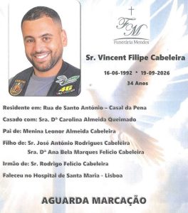 Motociclista de 34 anos morre após colisão na EN349, em Torres Novas