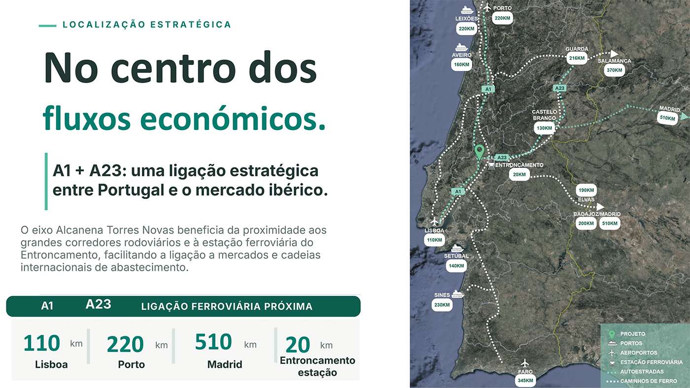 Alcanena e Torres Novas propõem parque empresarial de mais de mil hectares para captar grandes investimentos