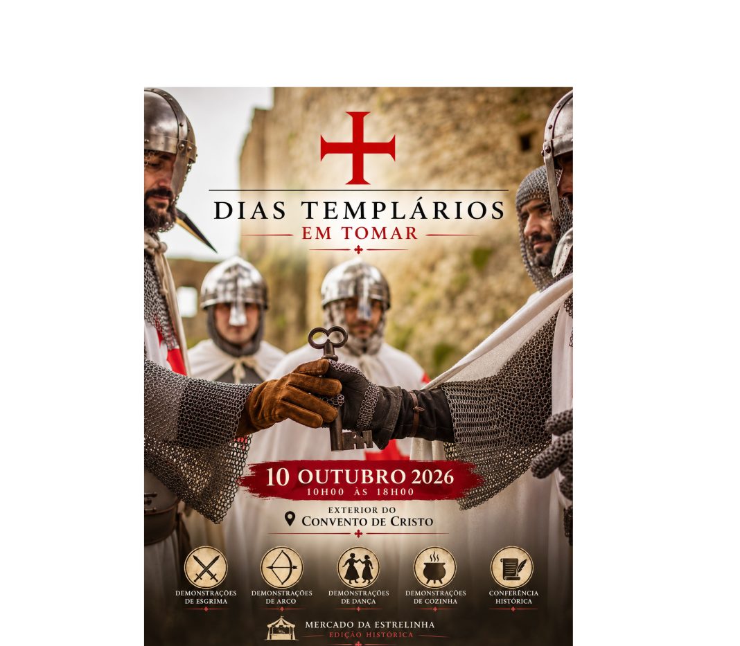 Dias Templários regressam ao Convento de Cristo a 10 de outubro Dias Templários regressam ao Convento de Cristo a 10 de outubro
