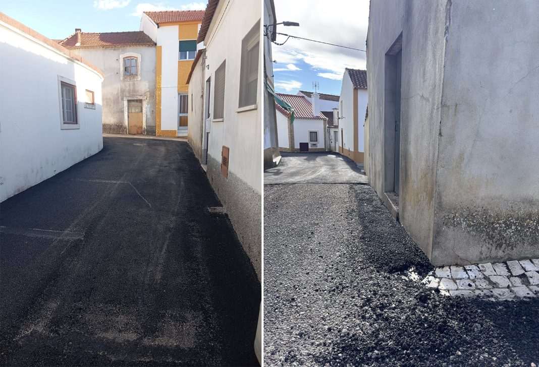 Curvaceiras vestida de alcatrão – prepotência ou incompetência? Curvaceiras vestida de alcatrão – prepotência ou incompetência?